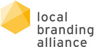 Logo local branding alliance